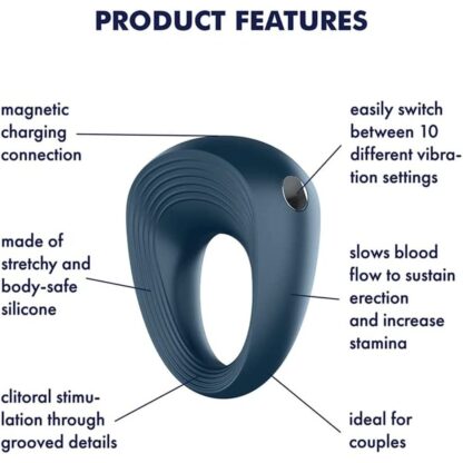 Satisfyer Ring 2 Power Cock Ring - Image 3
