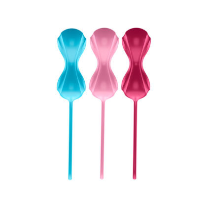 Satisfyer Set Of 3 Orgasm Balls With Moving Inner Balls - Image 2