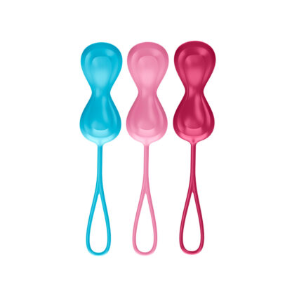 Satisfyer Set Of 3 Orgasm Balls With Moving Inner Balls - Image 3