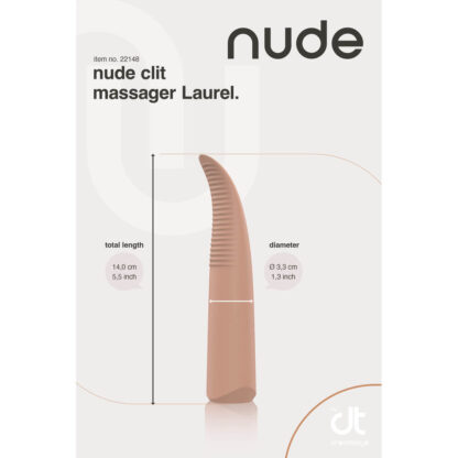 Nude Laurel Mini Travel Massager - Image 4