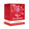 Skins Rose Buddies The Rose Flix Clitoral Massager Red - Image 3