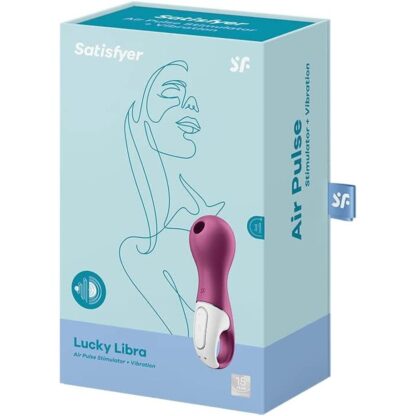 Satisfyer Lucky Libra Air Pulse Stim and Vibe - Image 4