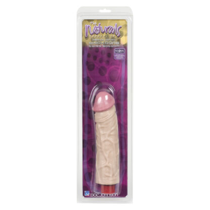 The Naturals Heavy Veined 8 Inch Vibrating Dong Thick - Image 2