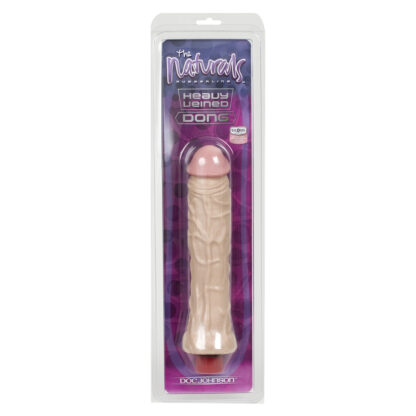 The Naturals Heavy Veined 8 Inch Vibrating Dong Thin - Image 2