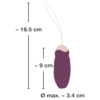 Javida Rechargeable Rotating Love Ball - Image 4
