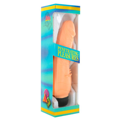 Vinyl Vibrator With Clitoral Bumps - Image 2