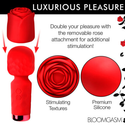 XR Bloomgasm Rose Petite Mini Wand - Image 4