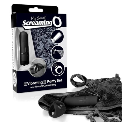 Screaming O My Secret Charged Black Remote Control Panty Vibe - Image 4