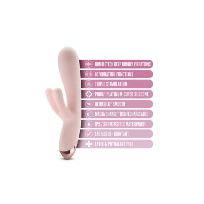 Blush Elora Pink Triple Stimulation Vibe - Image 3