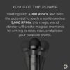 Doxy Die Cast 3 Rechargeable Wand Matte Black - Image 2