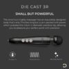Doxy Die Cast 3 Rechargeable Wand Matte Black - Image 3