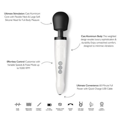 Doxy Die Cast Wand Rechargeable Star Dust - Image 2