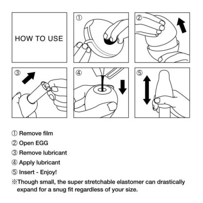 Tenga Silky 2 Egg Masturbator - Image 4