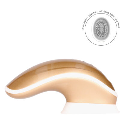 Twitch Gold Hands Free Suction And Vibration Toy - Image 2