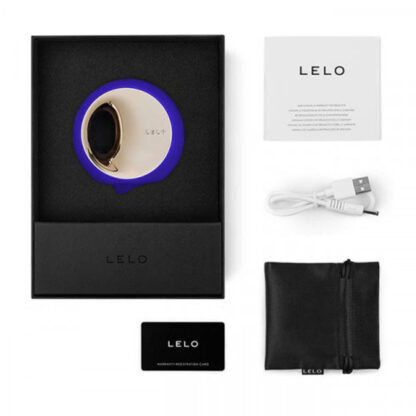 Lelo Ora 3 Deep Midnight Blue Oral Sex Stimulator - Image 2