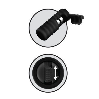 Fetish Fantasy Series Vibrating Silicone Nipple Lassos - Image 2