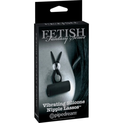Fetish Fantasy Series Vibrating Silicone Nipple Lassos - Image 4