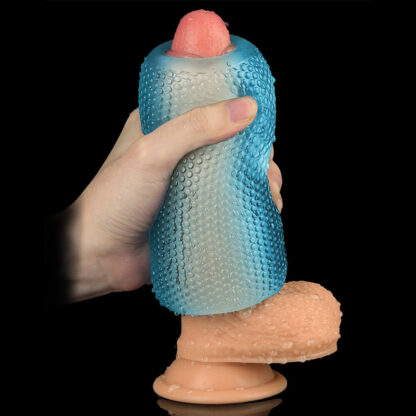Lovetoy Training Master Masturbator Blue - Image 4