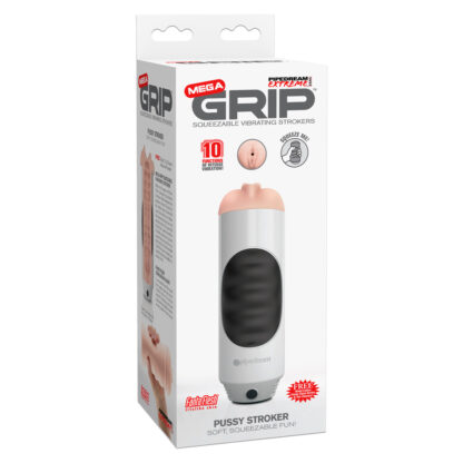 Pipedream Extreme Mega Grip Squeezable Pussy Stroker Masturbator - Image 4