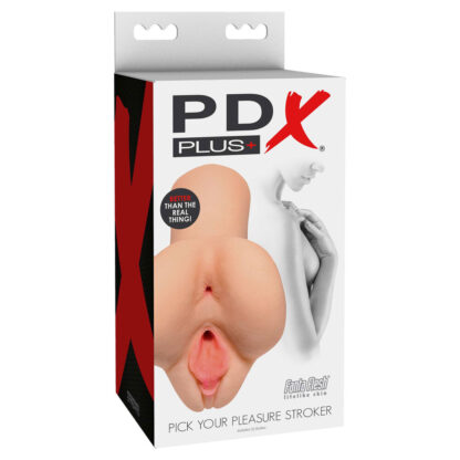 PDX Plus Pick Your Pleasure Stroker Flesh Pink - Image 4