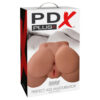 PDX Plus Perfect Ass Masturbator Caramel Skin Tone - Image 4