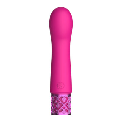 Royal Gems Bijou Rechargeable Silicone Bullet Pink - Image 2