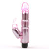 Waves Of Pleasure Crystal Pink Rabbit Vibrator - Image 2
