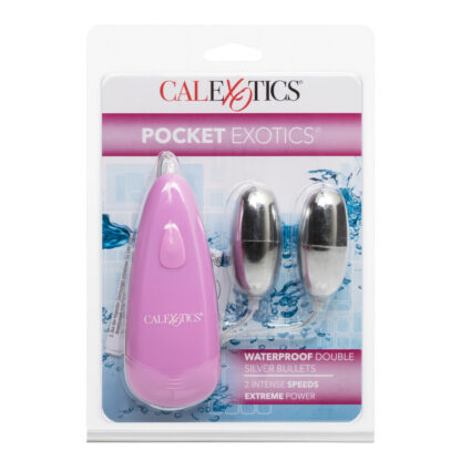 Pocket Exotics Waterproof Double Silver Bullets - Image 4
