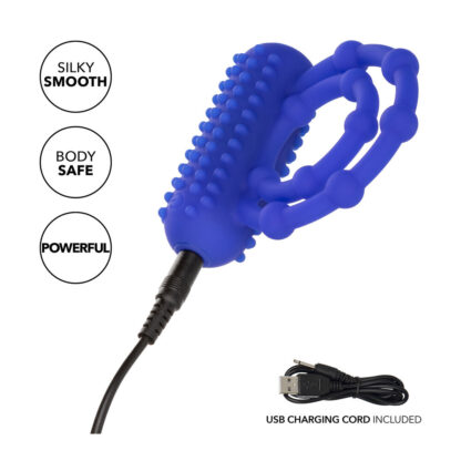 10 Bead Maximus Rechargeable Cock Ring - Image 3
