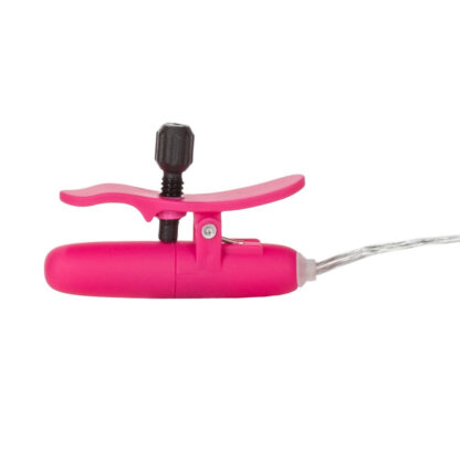 Heated Vibrating Nipple Teasers Pink - Image 3