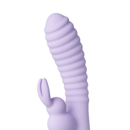Rechargeable 12Speed Rabbit Vibrator Purple - Image 3