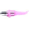 Clear Pink Vibrating Tongue Finger Vibrator - Image 2