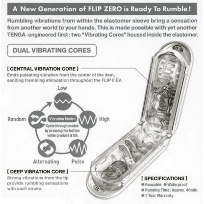 Tenga Flip 0 Zero Vibrating Masturbator - Image 4
