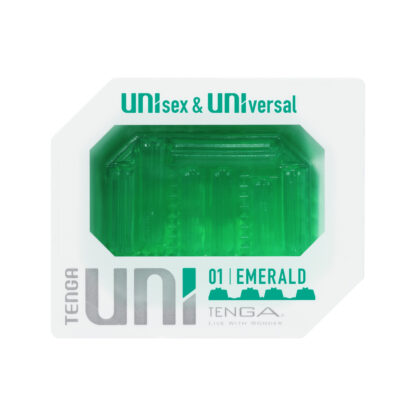 Tenga UNI Emerald Sleeve Masturbator - Image 3