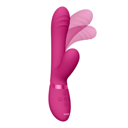 Vive Tani Finger Motion With Pulse Wave Vibrator Pink - Image 4