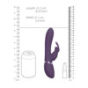 Vive Taka Triple Action Automatic Inflatable Vibrator Purple - Image 3