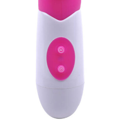 Silicone Dual Motors GSpot Vibrator Pink - Image 3